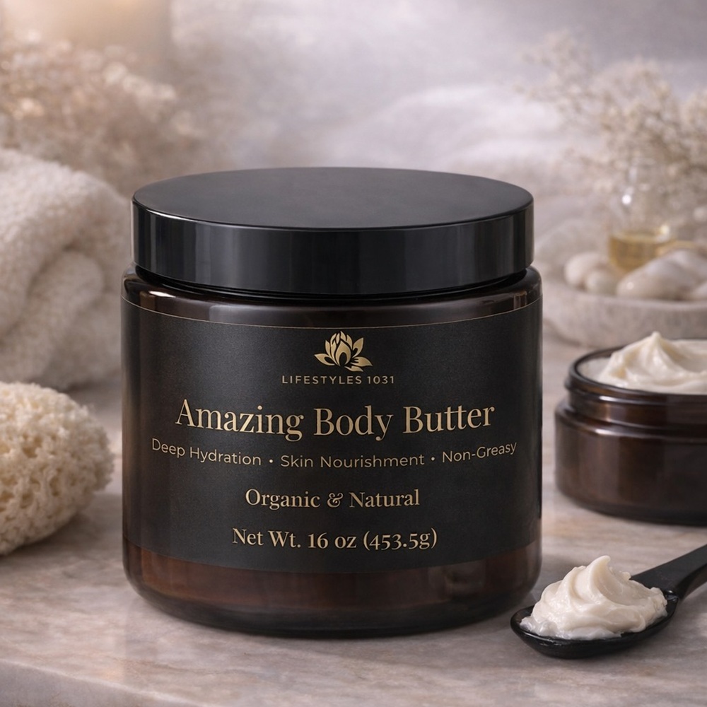 Amazing Body Butter — Cream Hydrating Body Moisturizer by